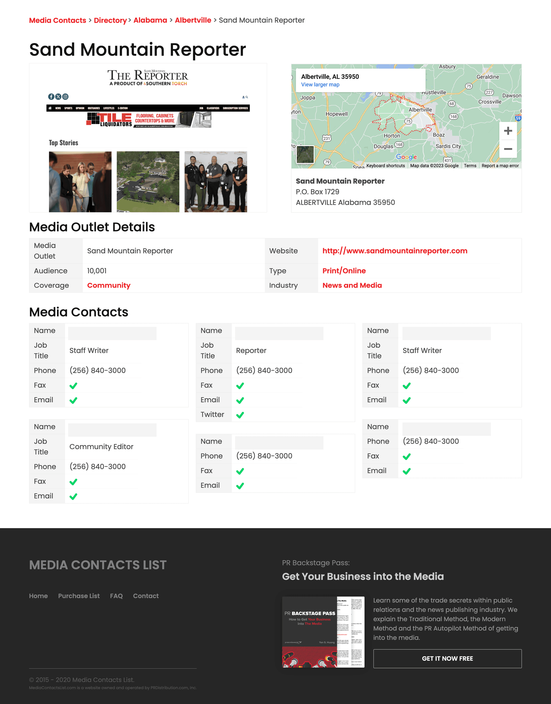 Media Directory